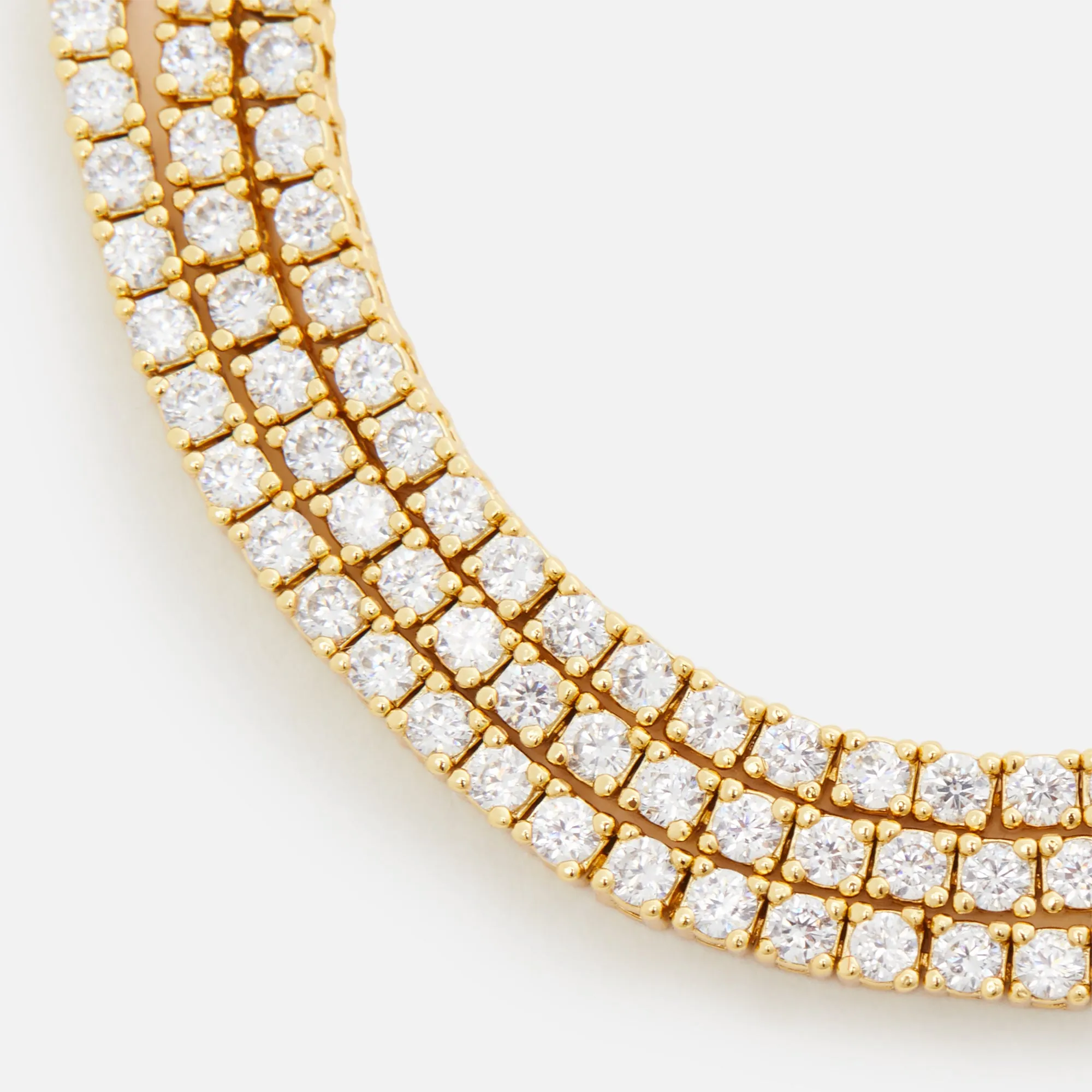 Crystal Haze Mini Serena Necklace - Clear sold by Kith product image thumbnail 2