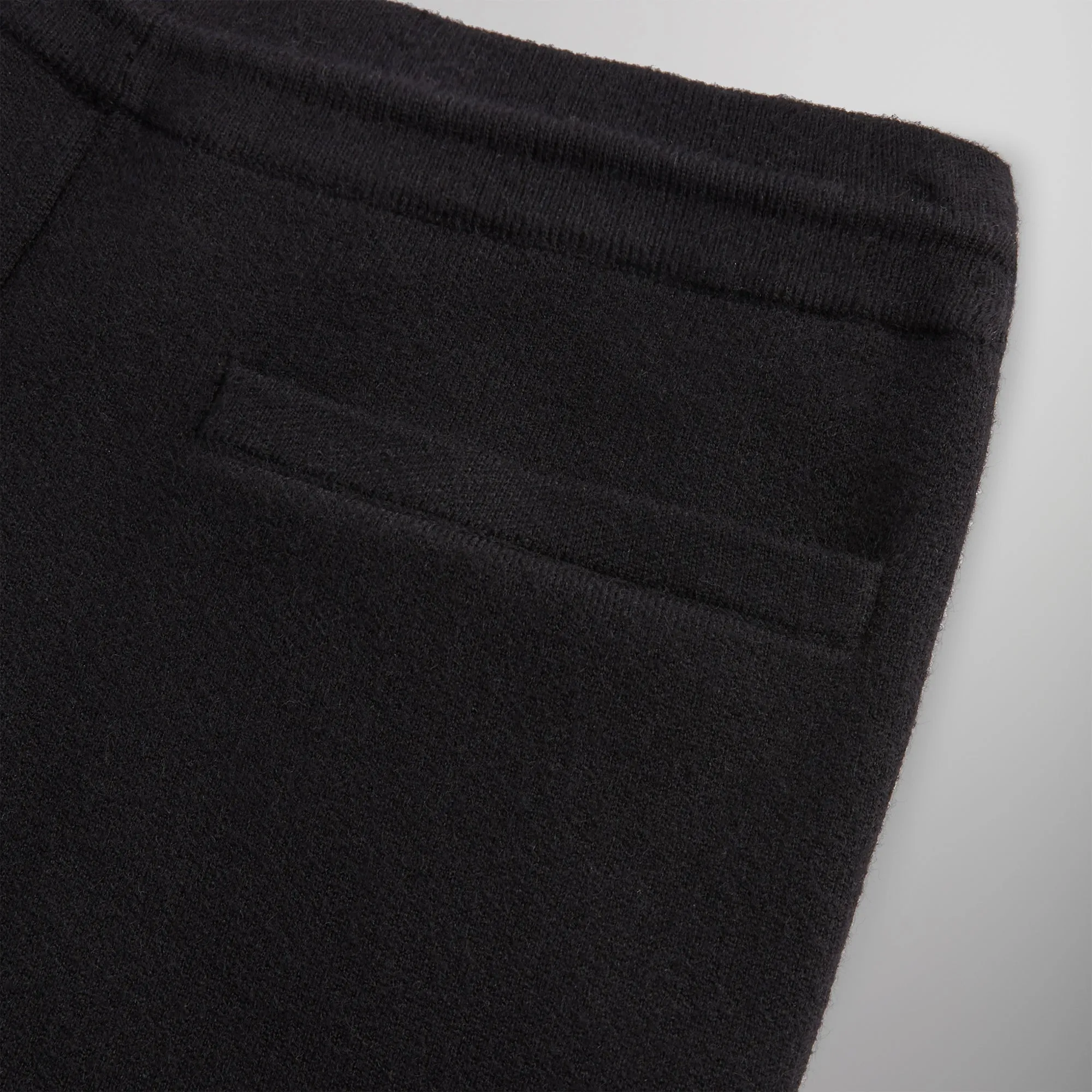 Kith Knit Hudson Sweatpant - Black sold by Kith product image thumbnail 5