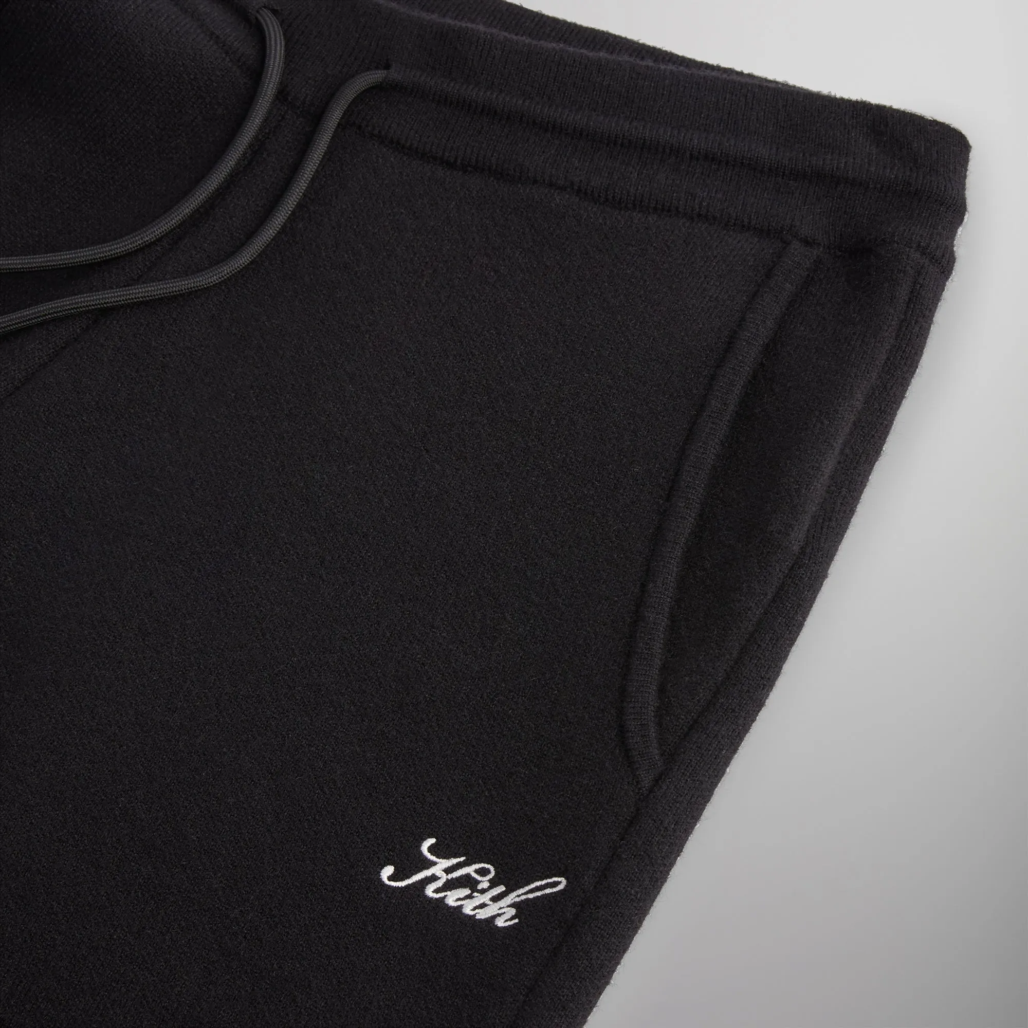 Kith Knit Hudson Sweatpant - Black sold by Kith product image thumbnail 4