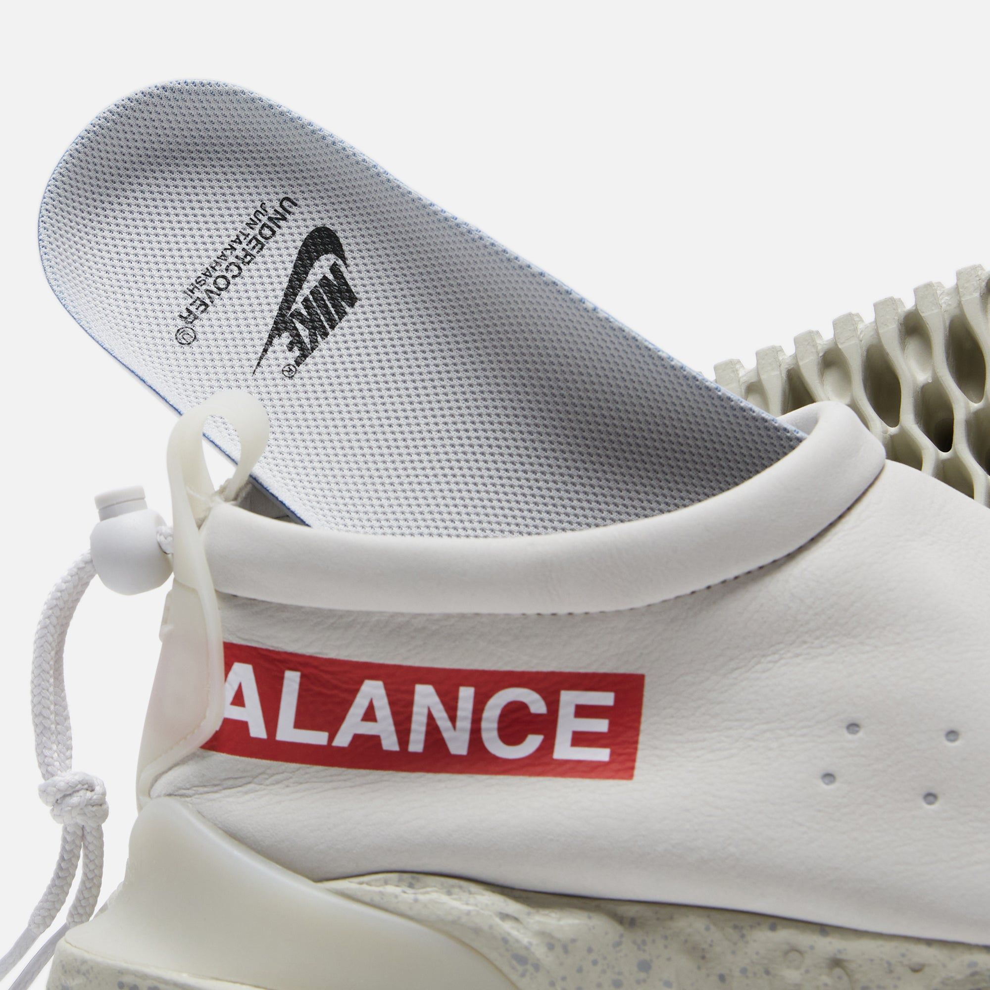 Nike x Undercover Moc Flow SP - Light Bone / University Red / White sold by Kith product image thumbnail 8