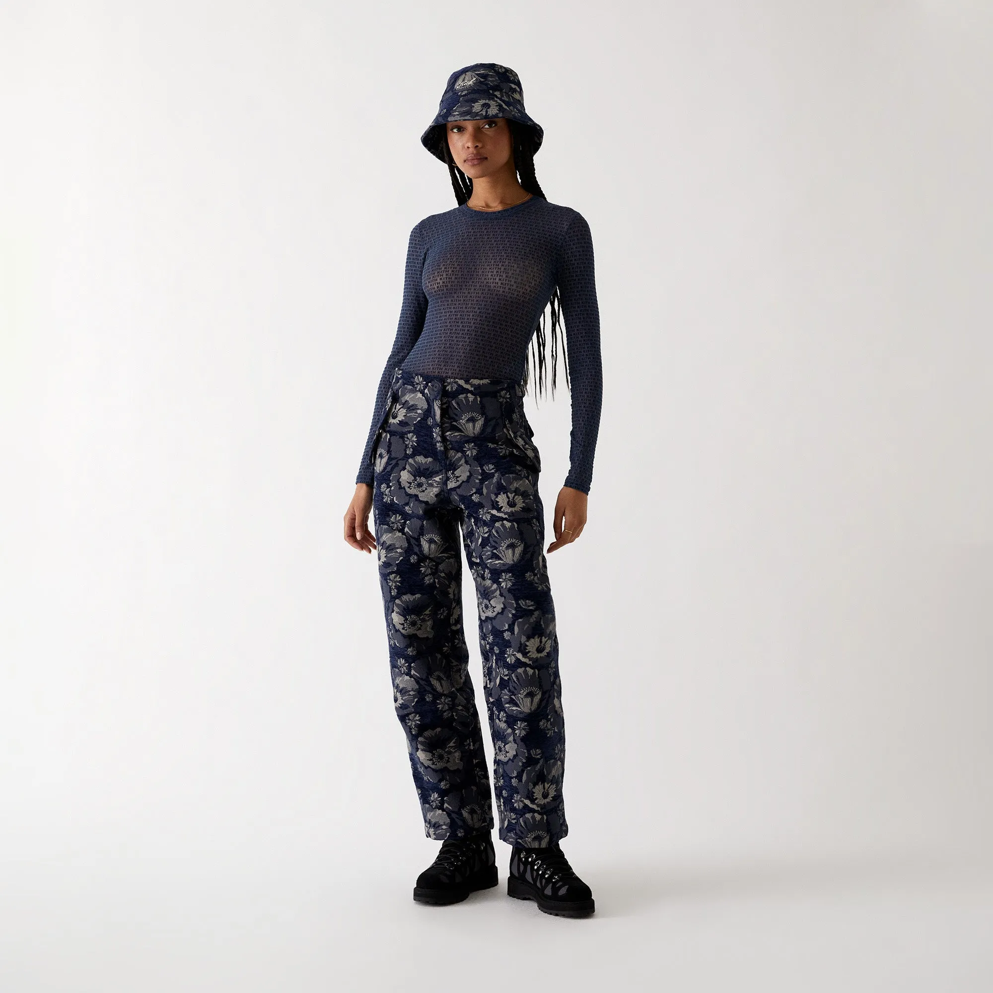 Kith Women Elyse Mesh Bodysuit - Elevation sold by Kith product image thumbnail 2