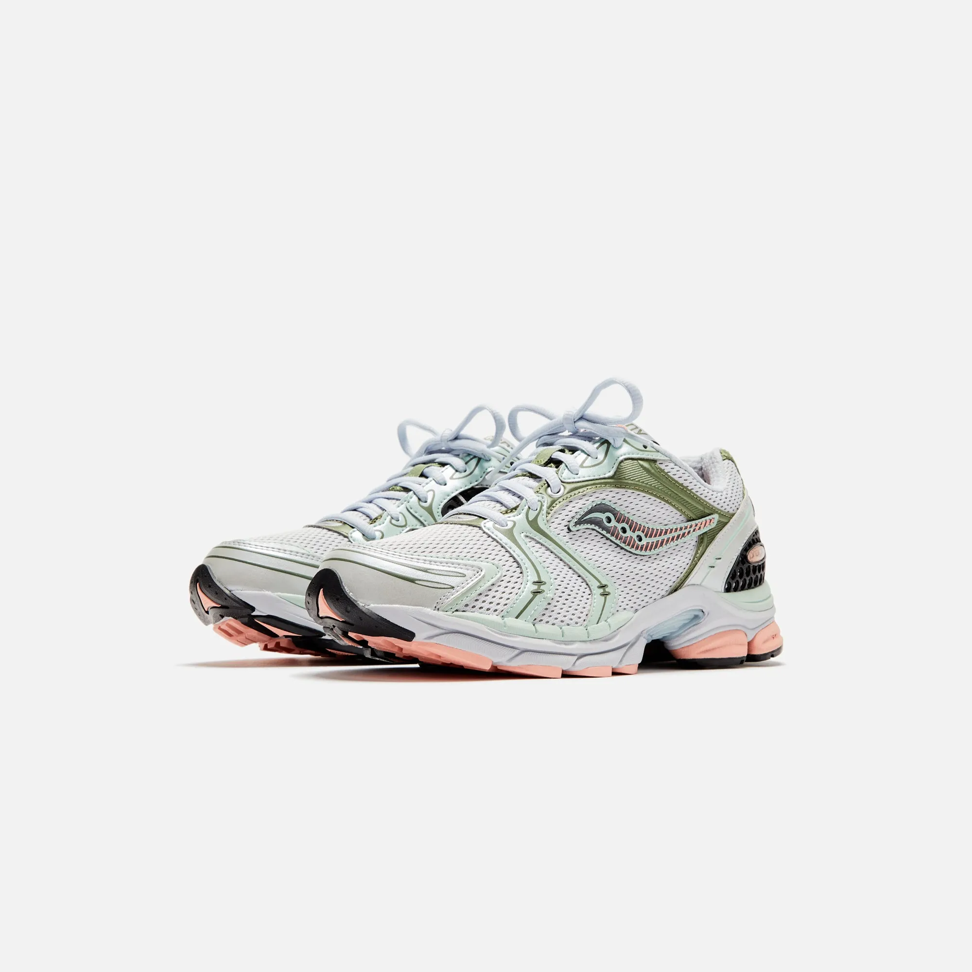 Saucony Progrid Triumph 4 - Grey / Green sold by Kith product image thumbnail 2