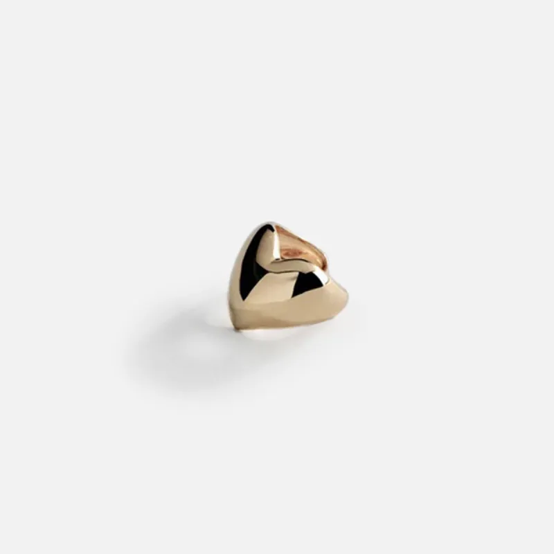 Annika Inez Heart Earcuff - Gold sold by Kith