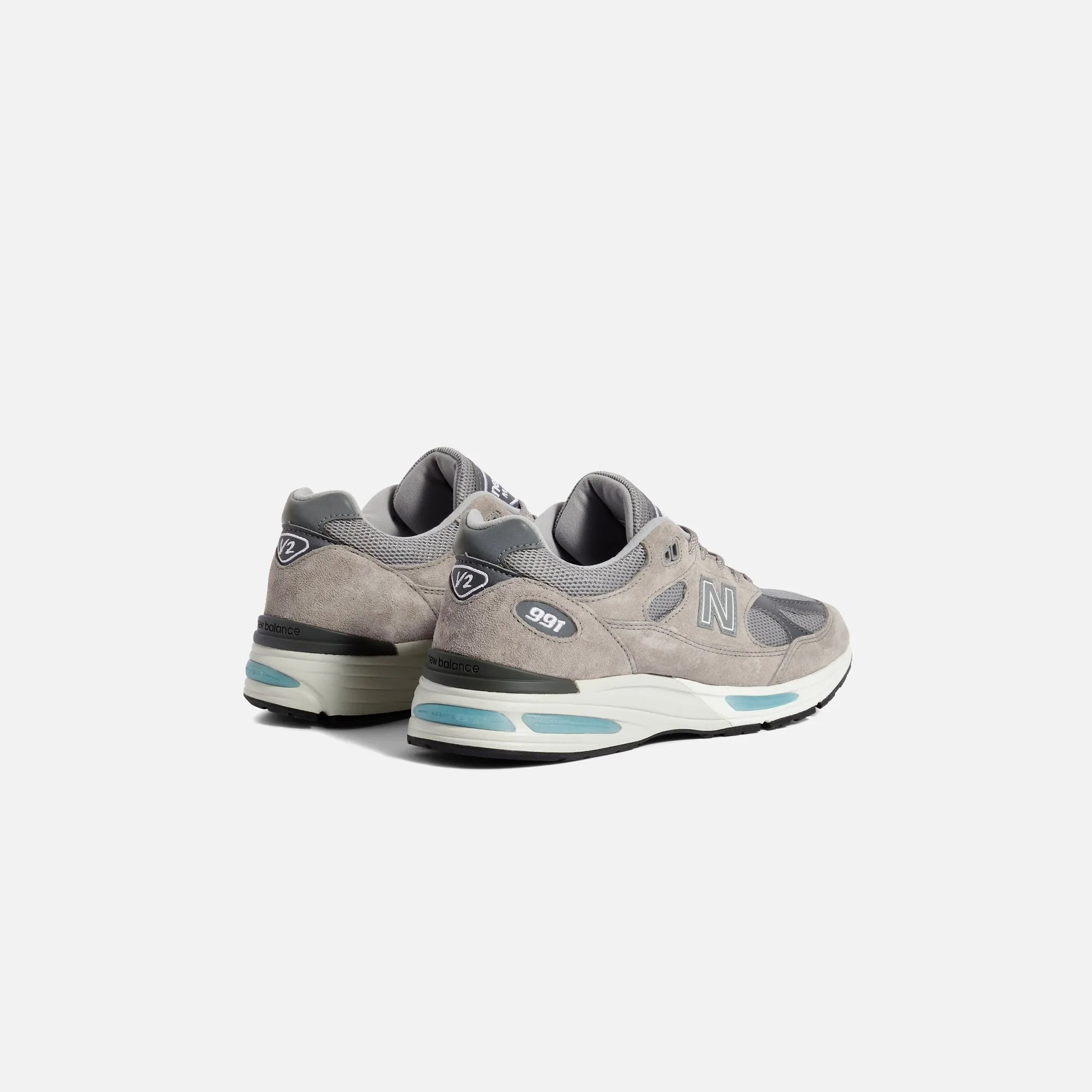 New Balance Made in UK 991v2 - Alloy / Smoked Pearl / Silver sold by Kith product image thumbnail 5