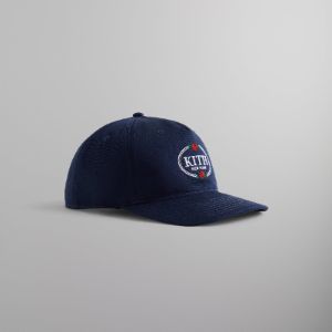 Kith Twill Pinch Crown Snapback Hat - Nocturnal sold by Kith