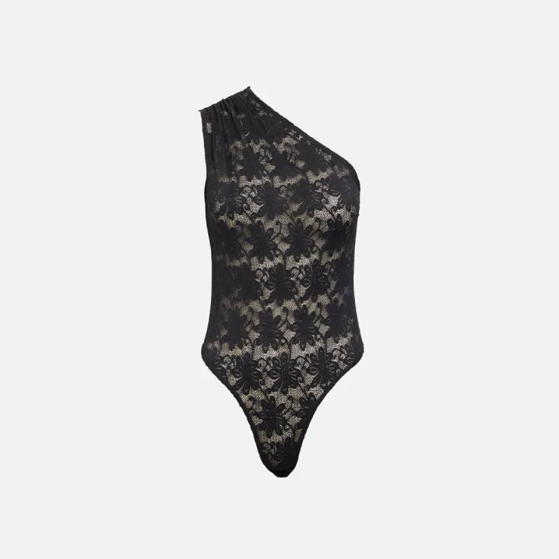 Miaou Jade Bodysuit - Black sold by Kith