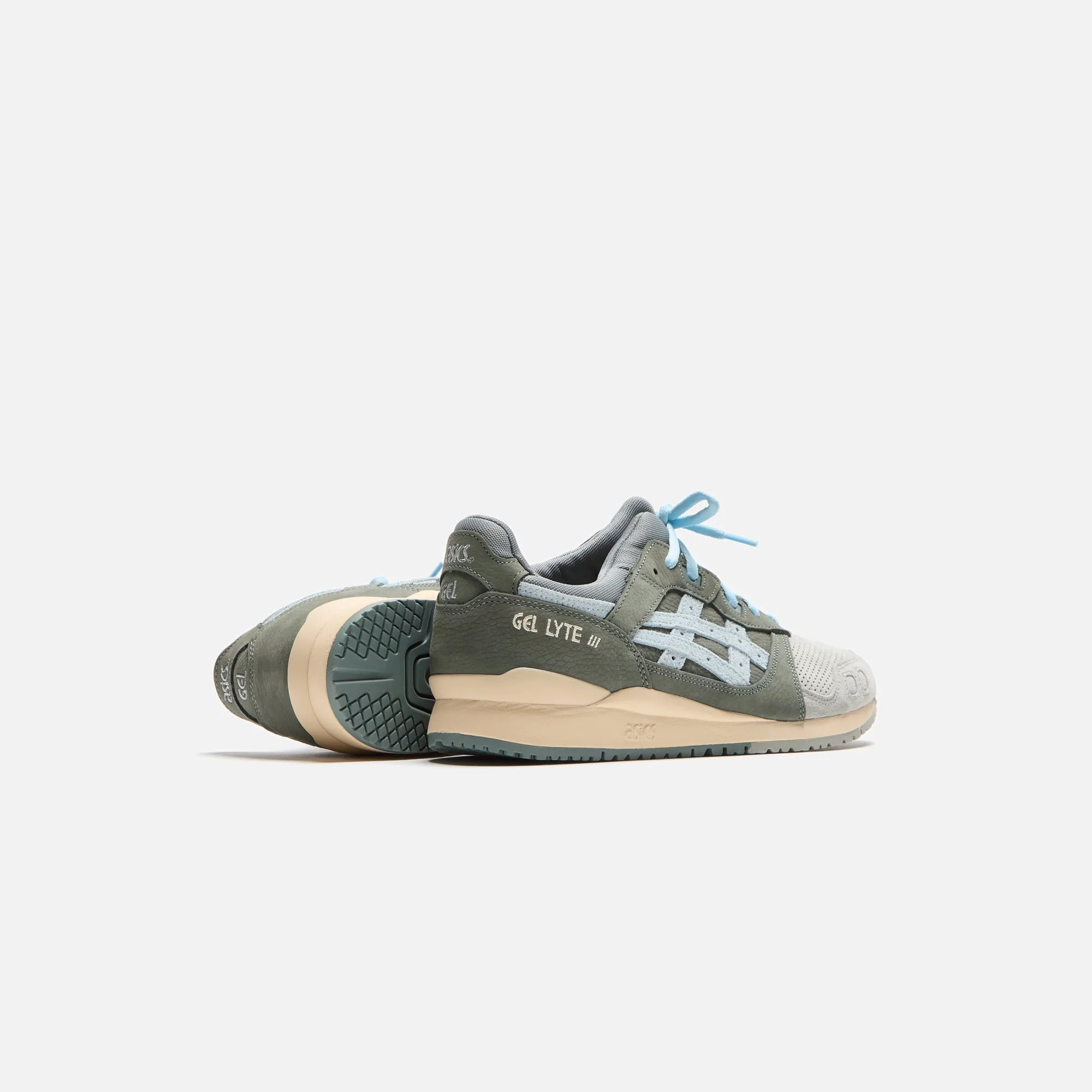 ASICS Gel Lyte III OG - Seal Grey / Dark Pewter sold by Kith product image thumbnail 4