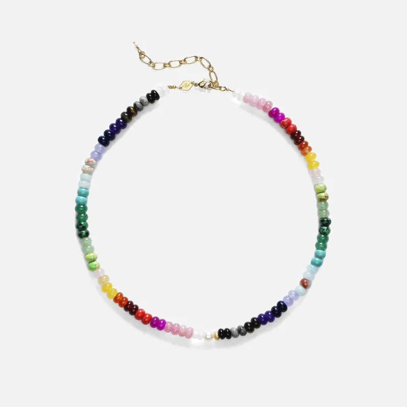 Anni Lu Iris Necklace - Multi sold by Kith