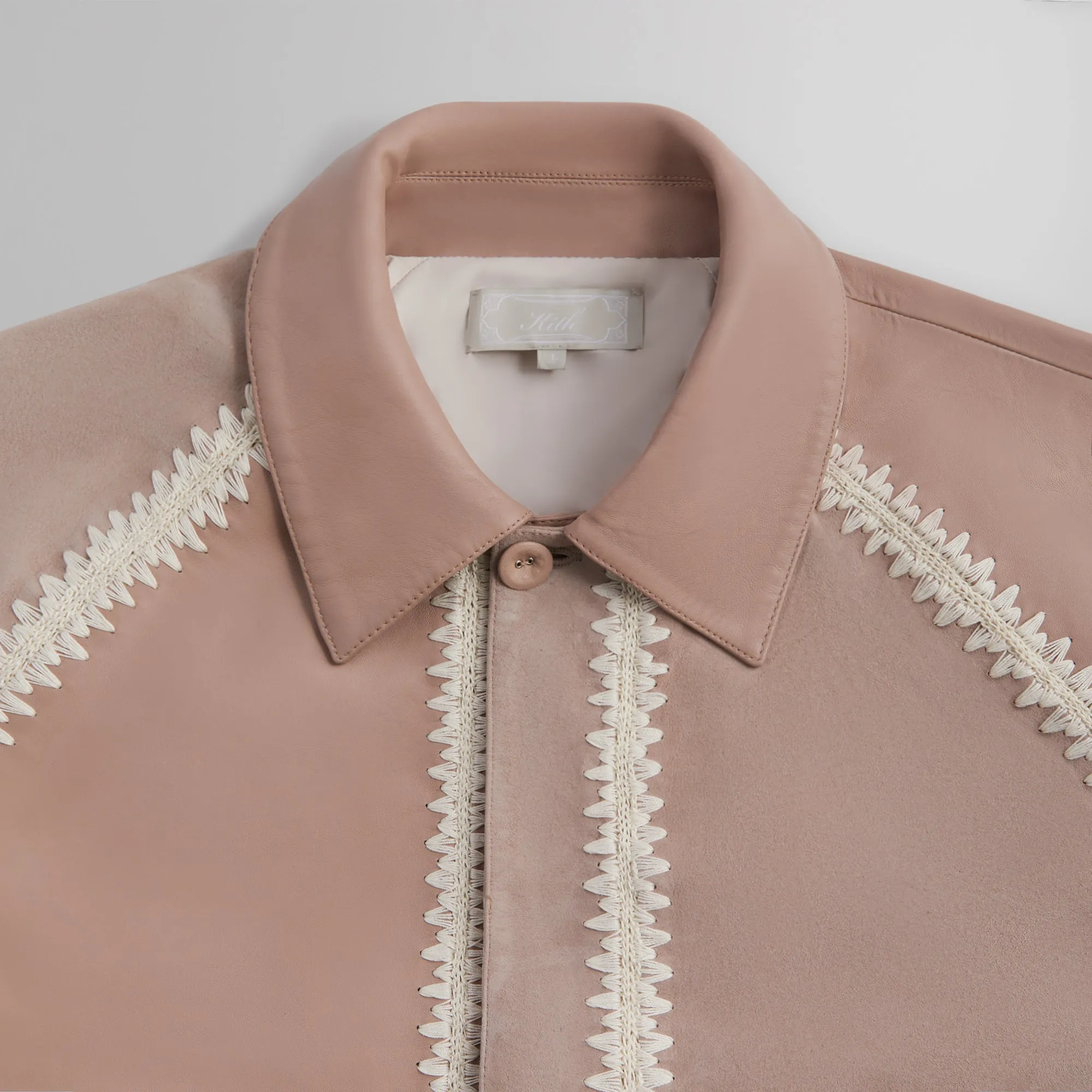 Kith Suede Combo Niko Jacket - Mound sold by Kith product image thumbnail 5