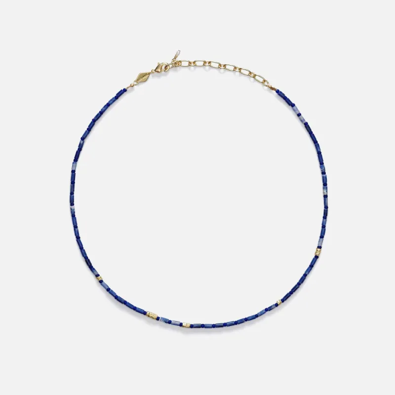 Anni Lu Azzurro Necklace - Blue sold by Kith