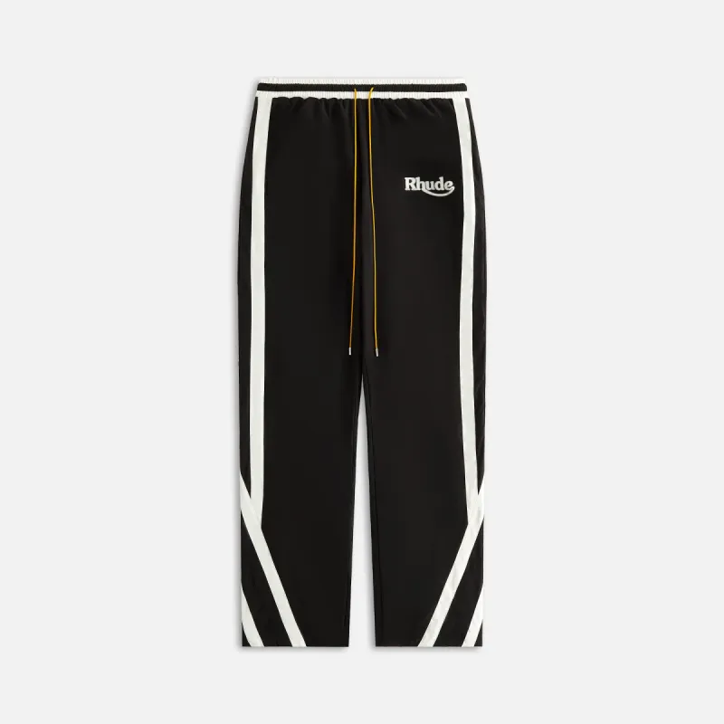 Rhude Ski-Track Pants - Black / White sold by Kith