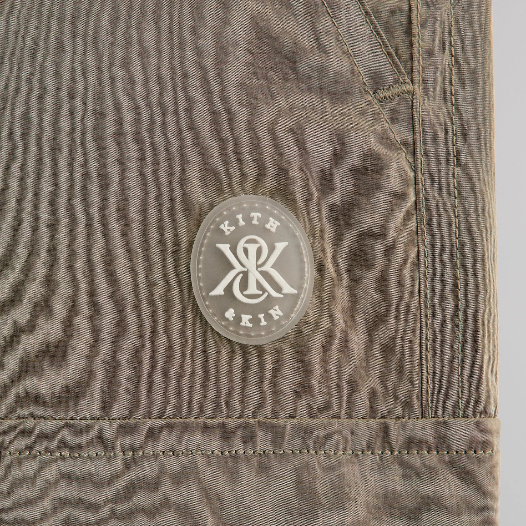 Kith Wrinkle Nylon Bristol Cargo Pant - Canvas sold by Kith product image thumbnail 3