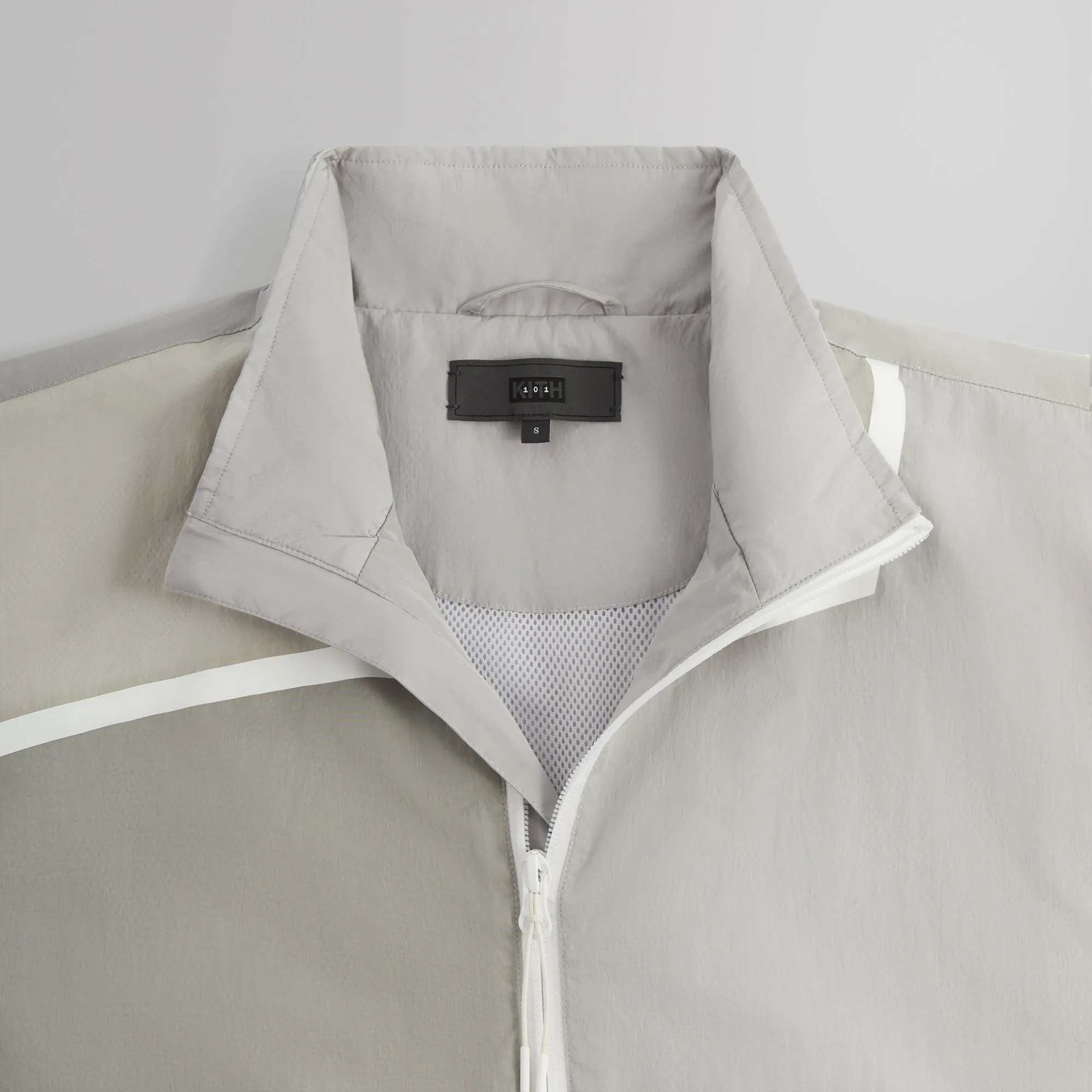 Kith 101 Wrinkle Nylon Madison Track Jacket - Rocket sold by Kith product image thumbnail 5