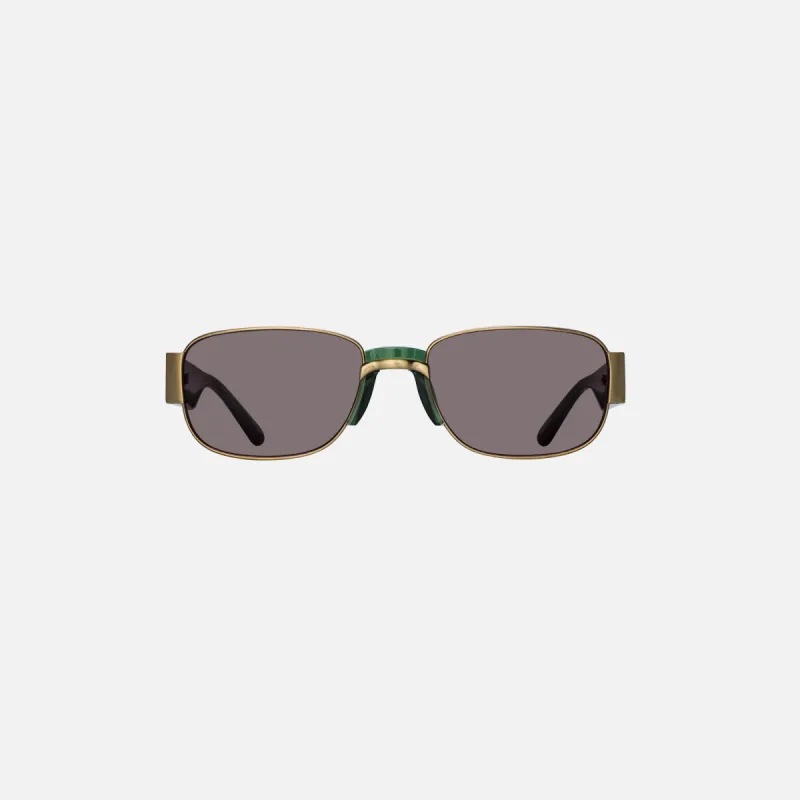 Dries Van Noten DVN196 Frame Sunglasses - Antique Gold sold by Kith