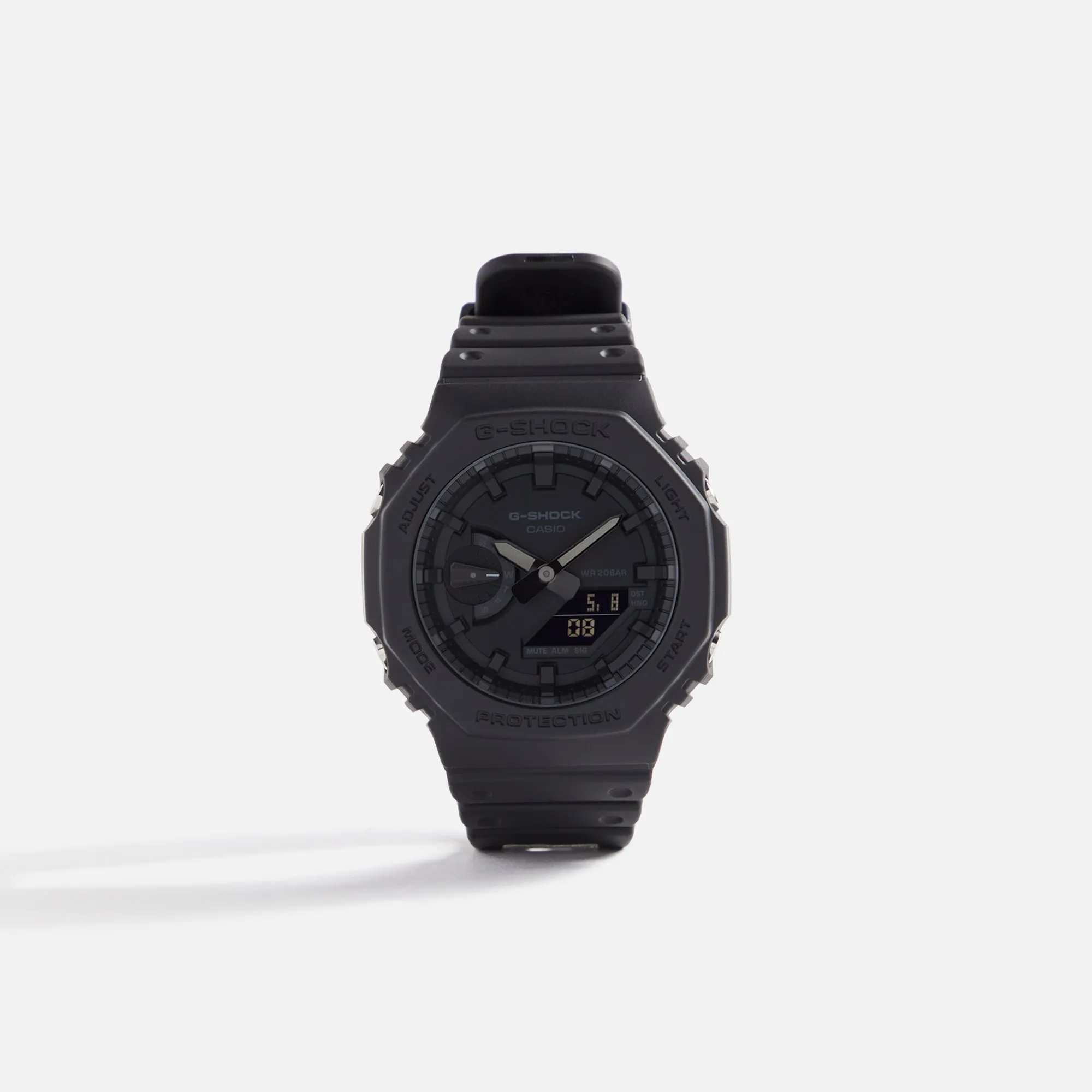 G-SHOCK GA2100-7A - Metallic Silver / Black sold by Kith
