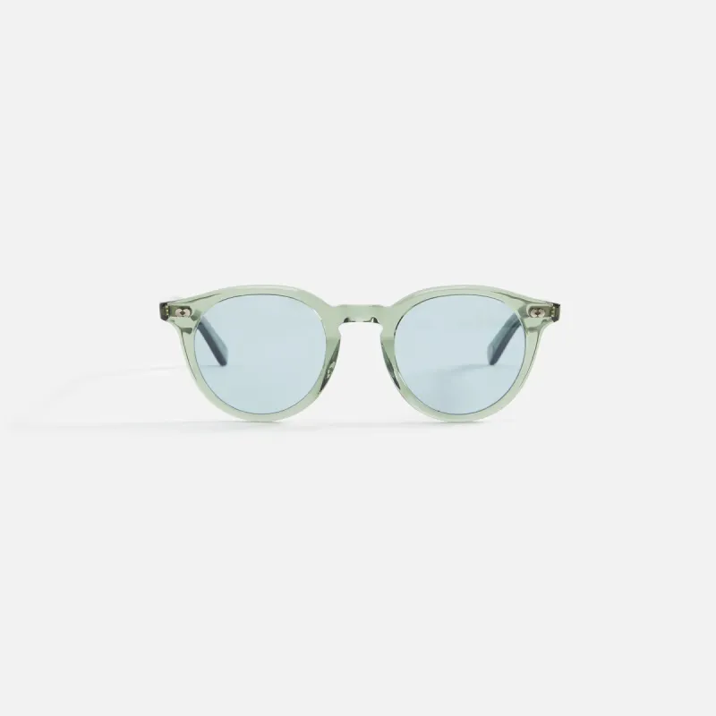 Garrett Leight Clune x Sun - Juniper / Pure Blue sold by Kith