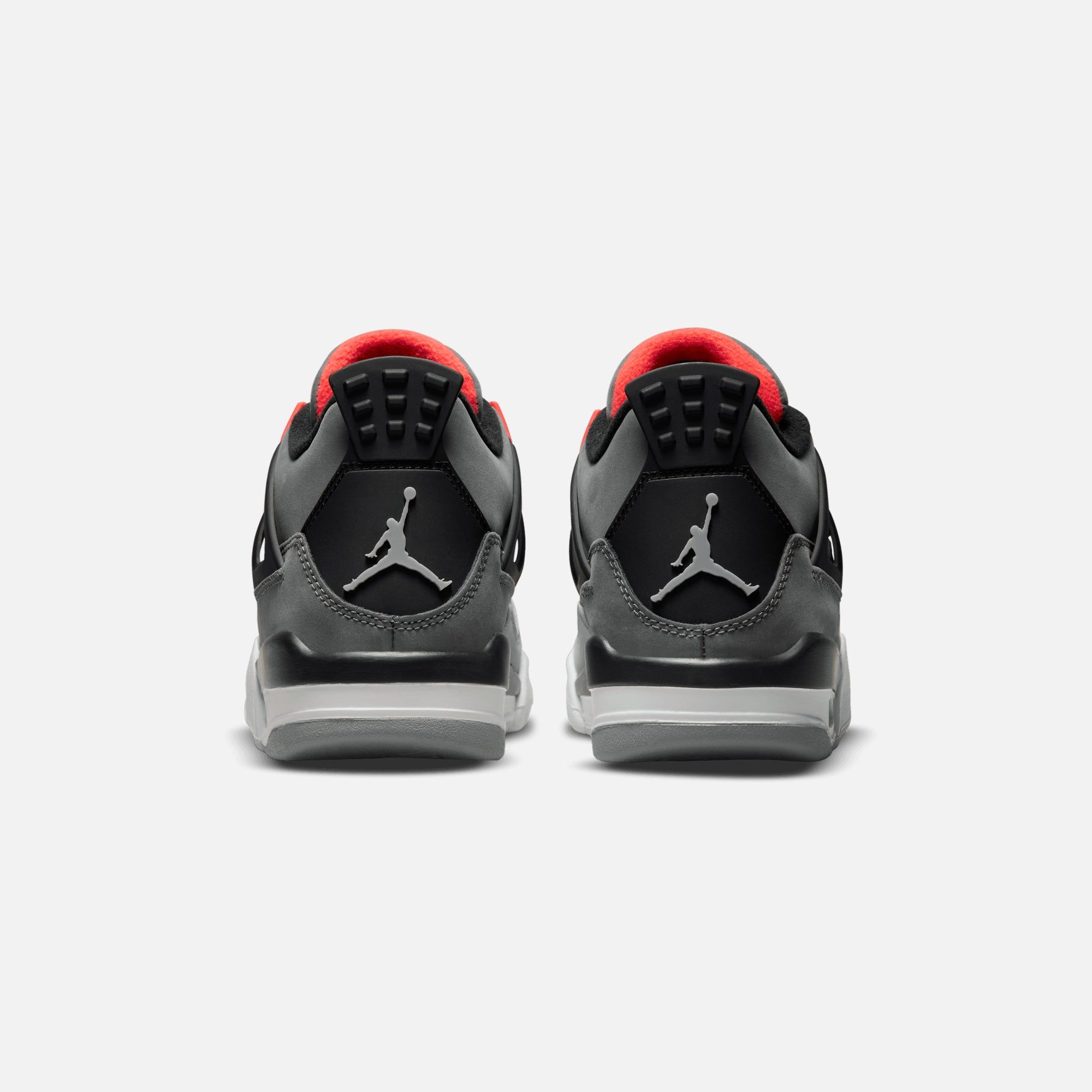 Nike GS Air Jordan 4 Retro - Dark Grey / Infrared 23 / Black / Cement Grey sold by Kith product image thumbnail 5