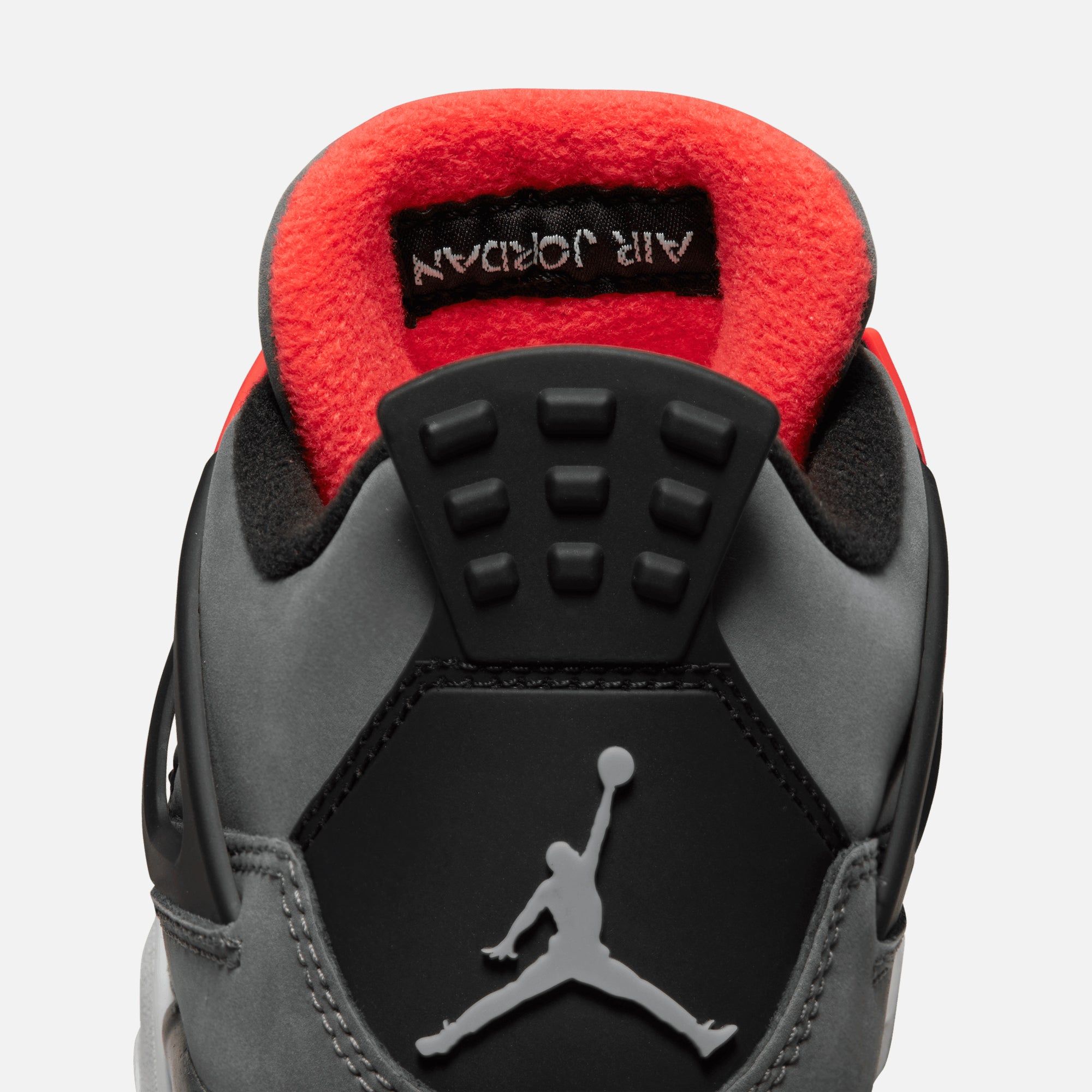 Nike GS Air Jordan 4 Retro - Dark Grey / Infrared 23 / Black / Cement Grey sold by Kith product image thumbnail 6