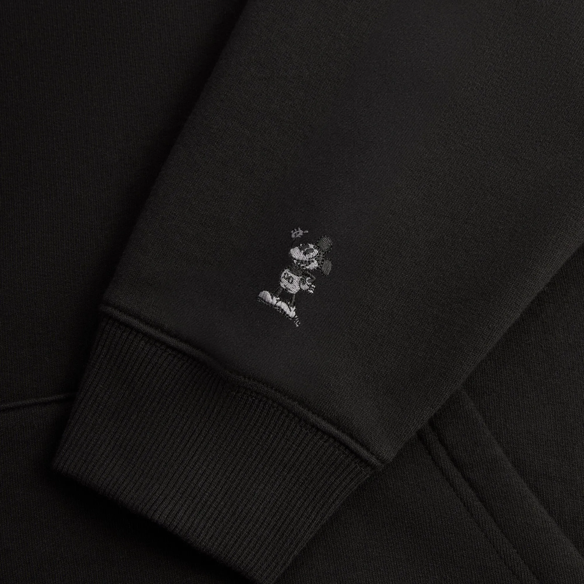 Disney | Kith for Mickey & Friends Cyber Monday Mickey Classic Logo Hoodie - Black sold by Kith product image thumbnail 4