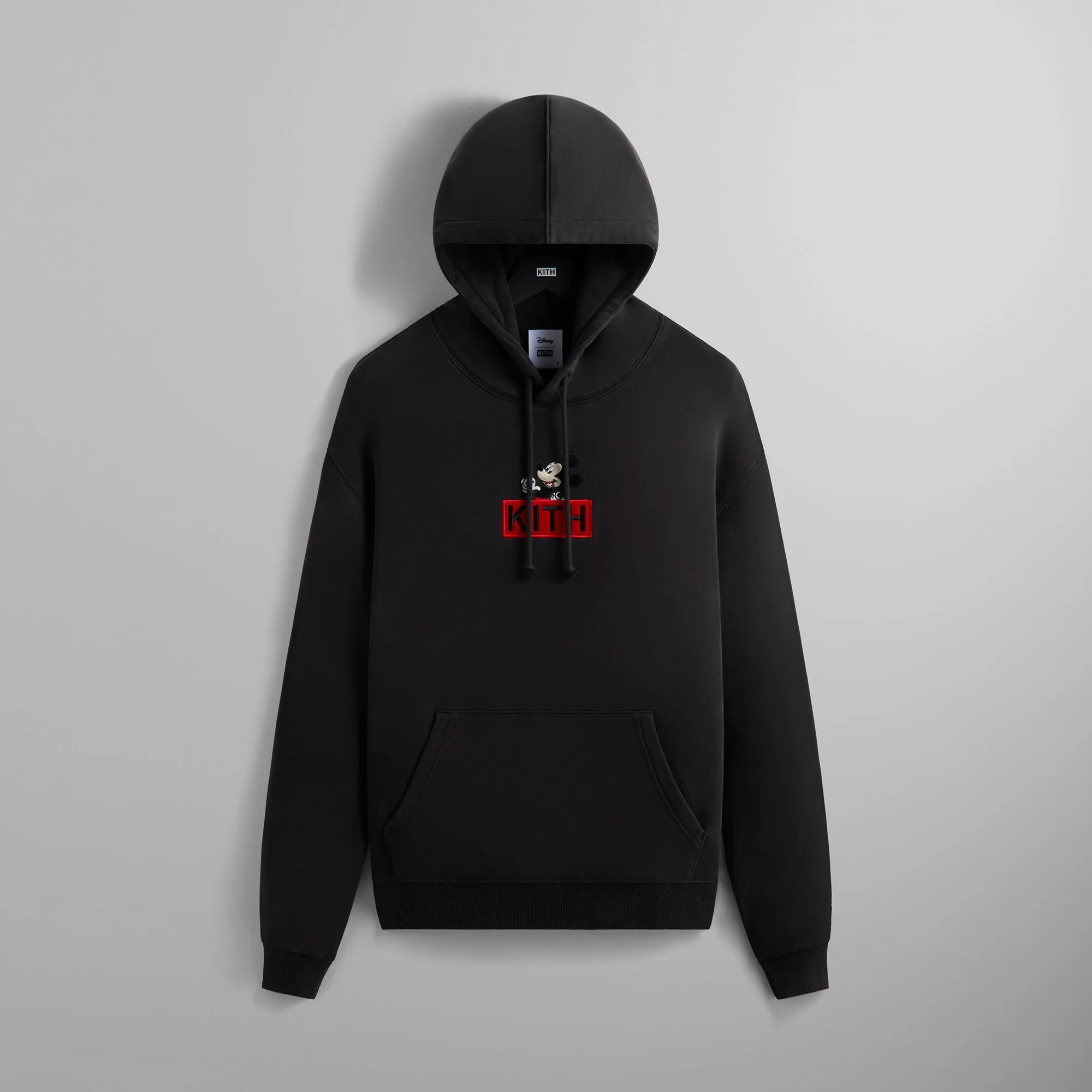 Disney | Kith for Mickey & Friends Cyber Monday Mickey Classic Logo Hoodie - Black sold by Kith