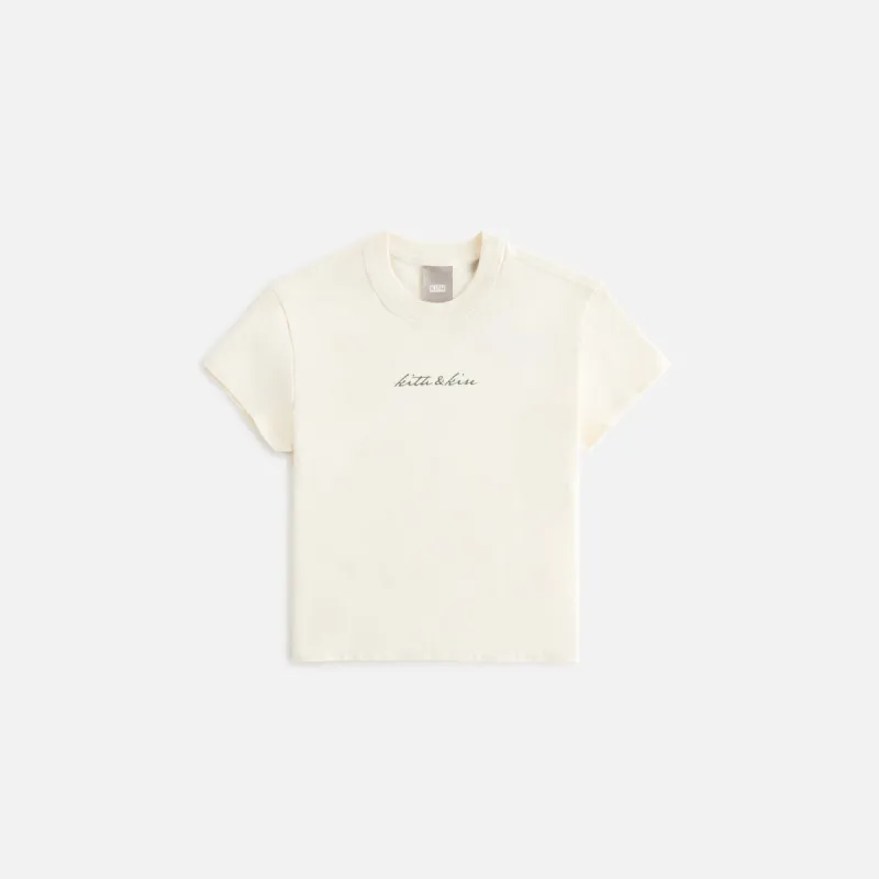 Kith Women Mulberry Vintage Tee - Sandrift sold by Kith