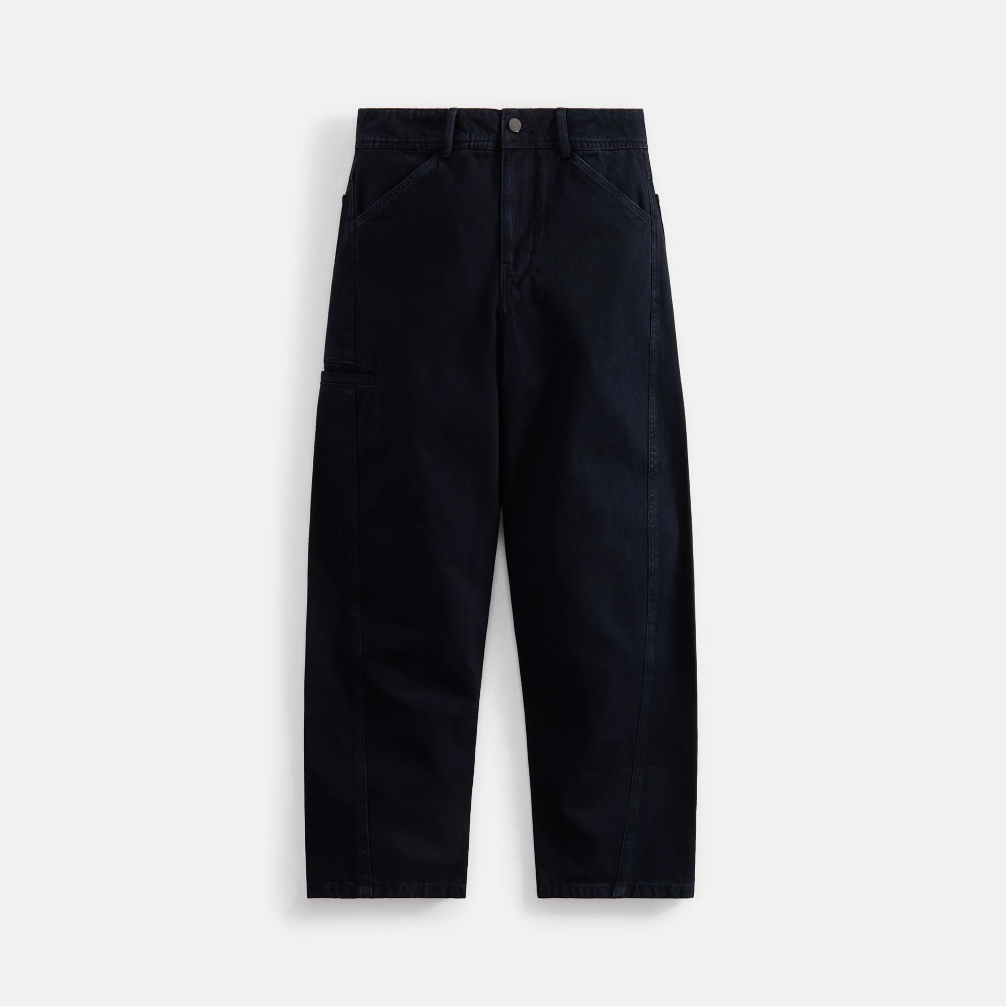 Lemaire Twisted Workwear Pants Denim - Midnight Indigo sold by Kith