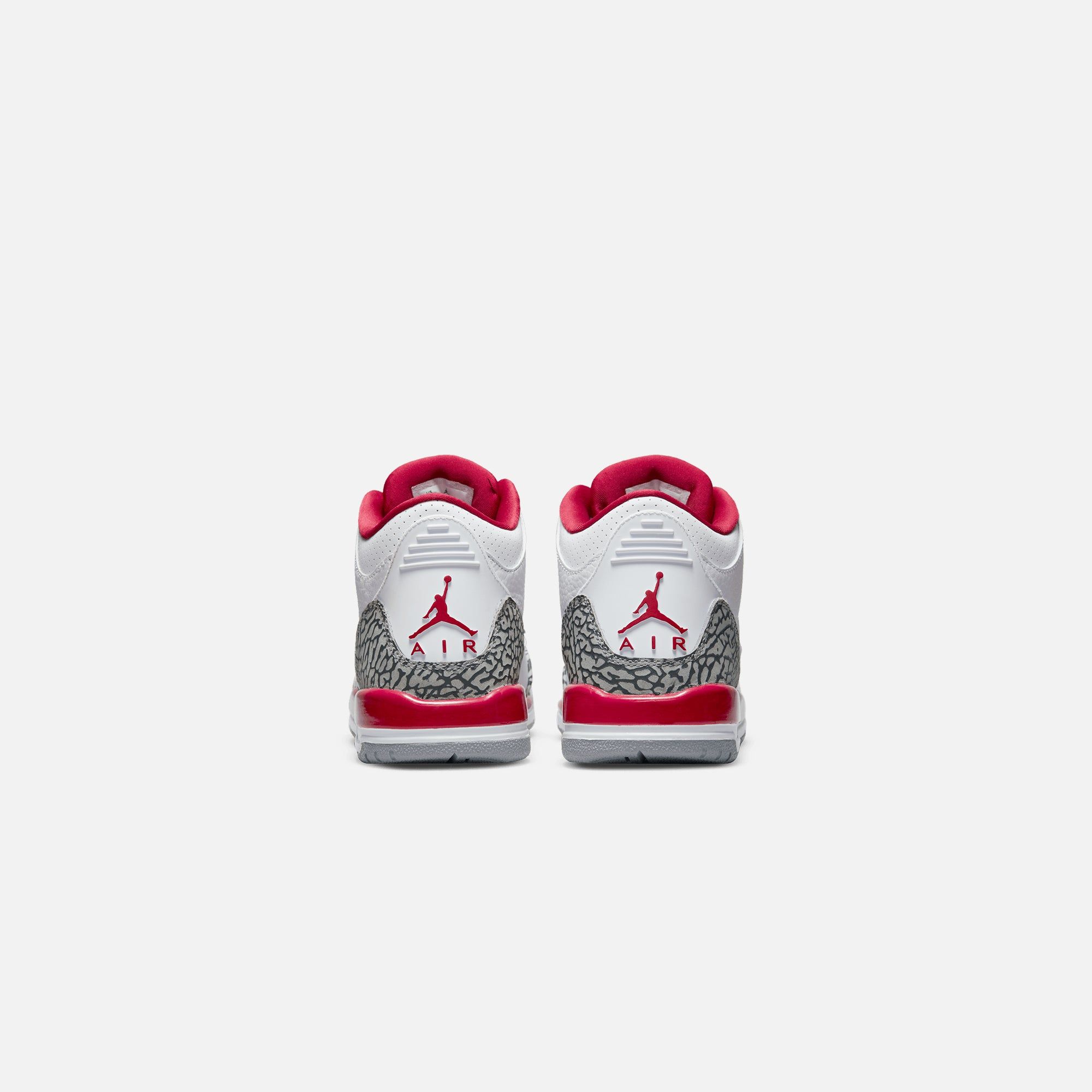 Nike GS Air Jordan 3 Retro - White / Light Curry / Cardinal Red sold by Kith product image thumbnail 4