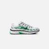 Nike P-6000 - White / Black / Metallic Silver / Spring Green sold by Kith