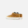 VANS Half Cab Reissue 33 LX - Wax Leather / Golden Brown sold by Kith