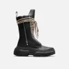 Dr. Martens x Rick Owens 1918 Calf Length DMXL Boot - Black sold by Kith