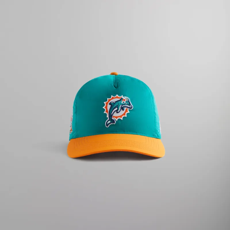 Kith for the NFL: Dolphins '47 Hitch Snapback - Center sold by Kith