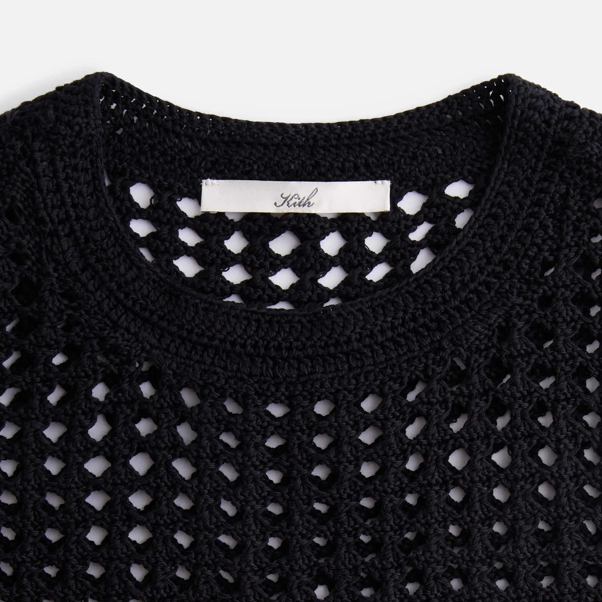 Kith Women Rhea Knit Tee - Black sold by Kith product image thumbnail 4