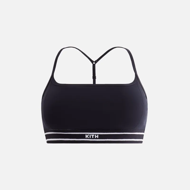 Kith Women Nadia Low Impact Bra - Black sold by Kith