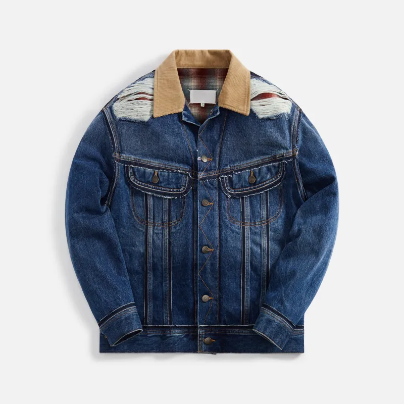 Margiela x Pendleton Denim Jacket - Indigo sold by Kith
