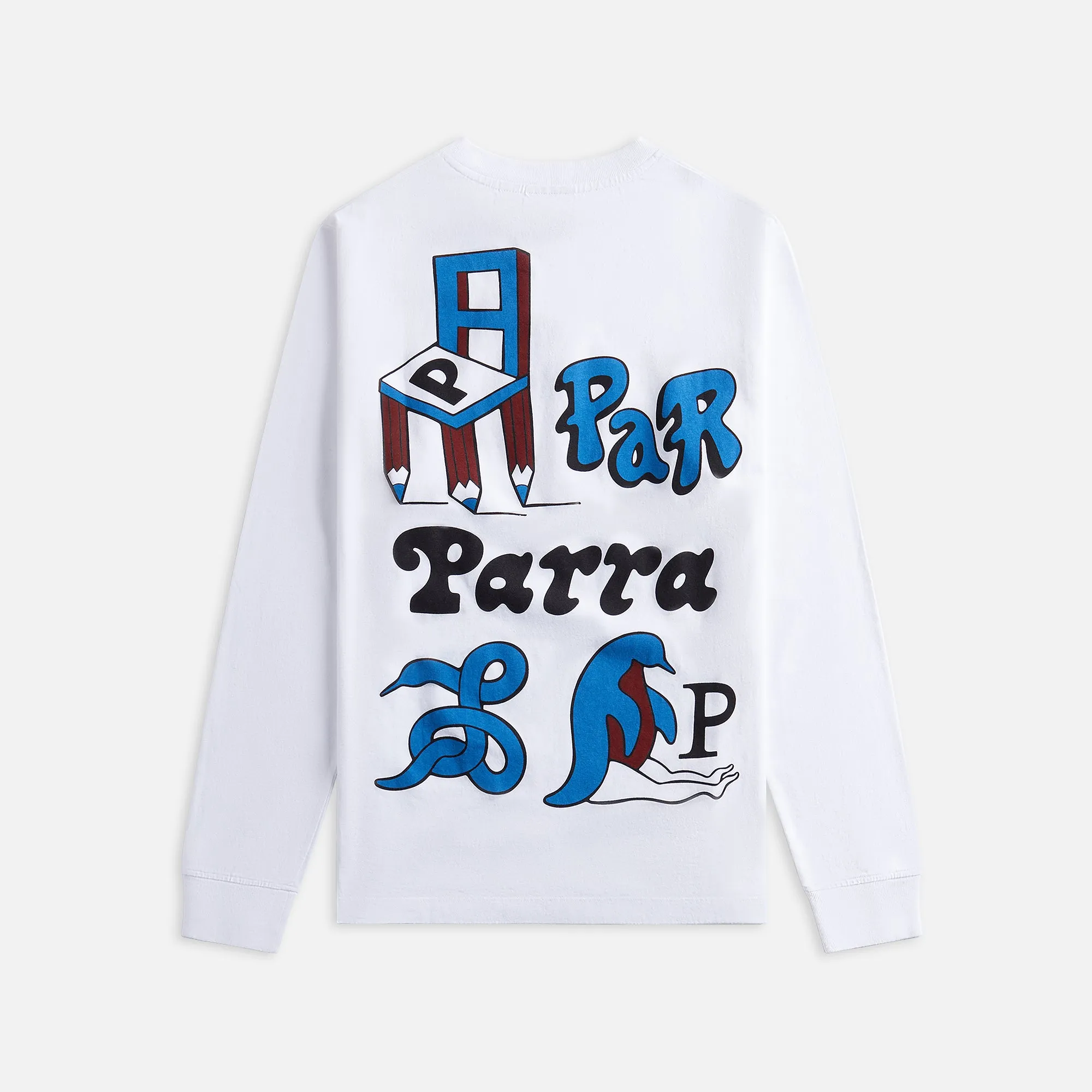 by Parra Chair Pencil Long Sleeve Tee - White sold by Kith product image thumbnail 2