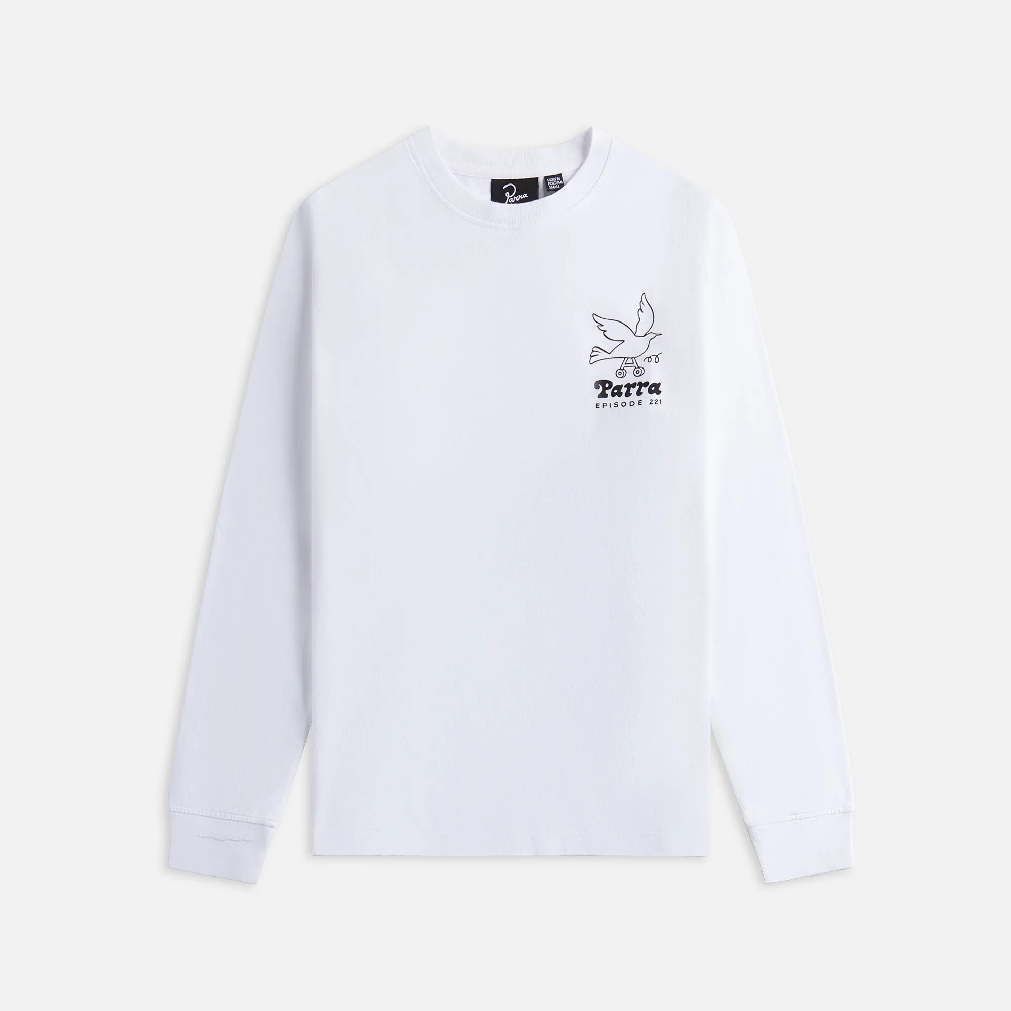 by Parra Chair Pencil Long Sleeve Tee - White sold by Kith