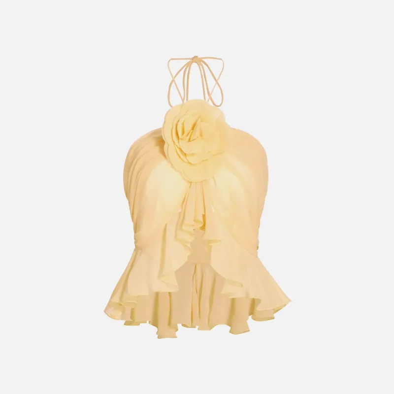 Ronny Kobo Walker Top - Buttercream made by Kith
