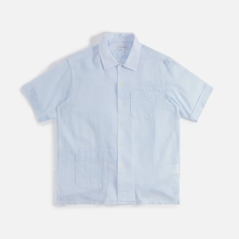 Engineered Garments Camp Shirt - Light Blue sold by Kith
