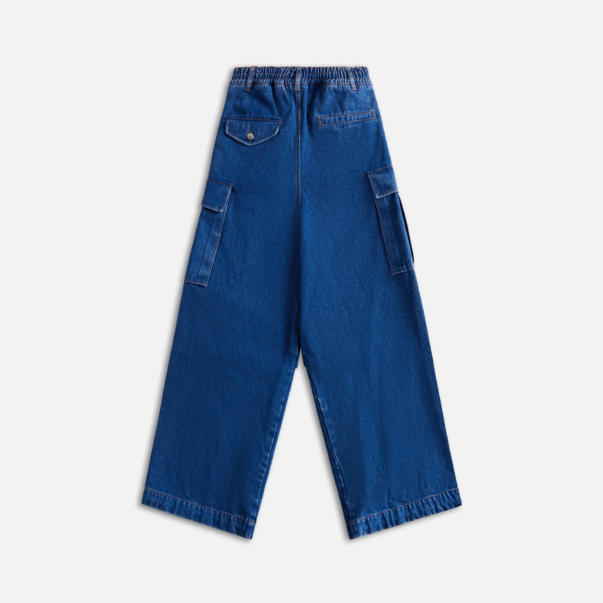 Marni Bleached Coated Organic Denim - Dark Cobalt sold by Kith product image thumbnail 2