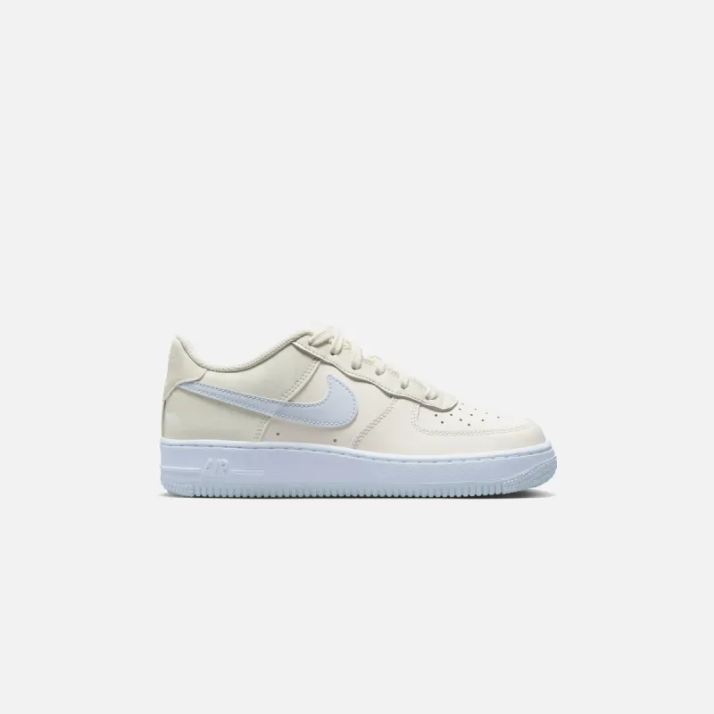 Nike GS Air Force 1 - Pale Ivory / Football Grey / Sea Glass / White sold by Kith