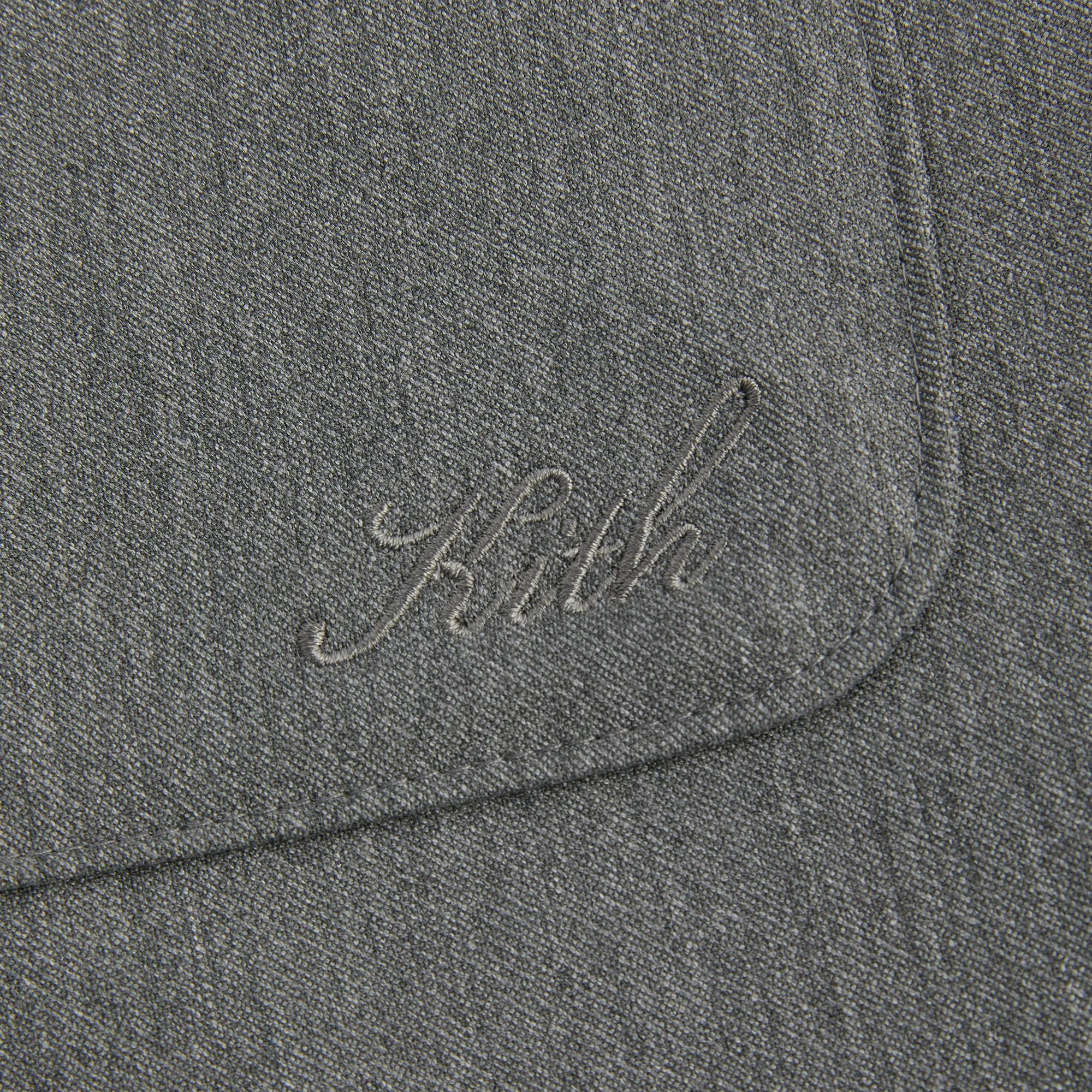 Kith Double Weave Boxy Collared Overshirt - Medium Heather Grey sold by Kith product image thumbnail 4