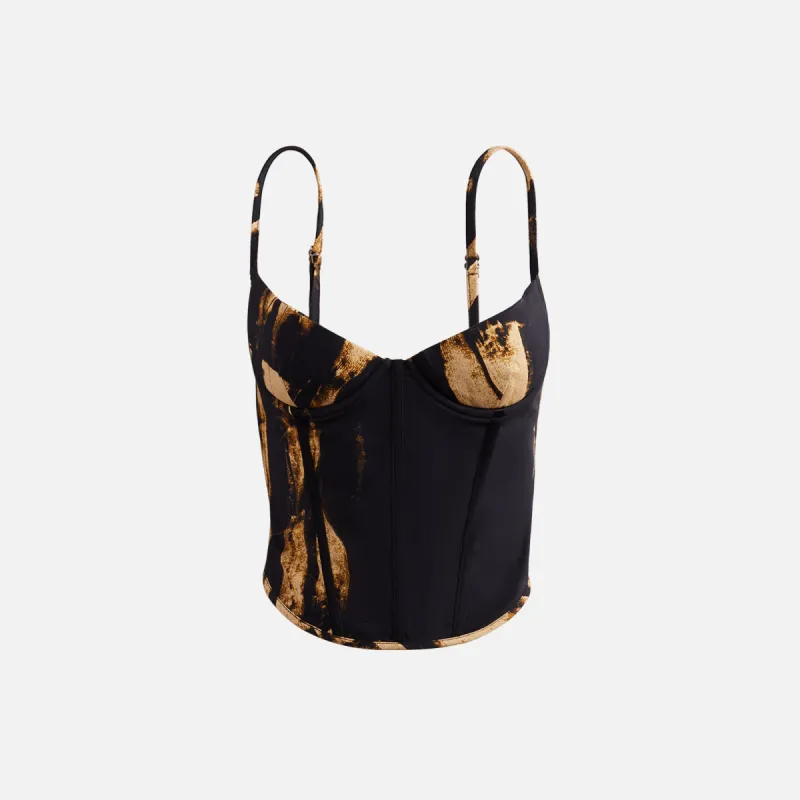 Miaou Kiko Corset - Treading Brown sold by Kith