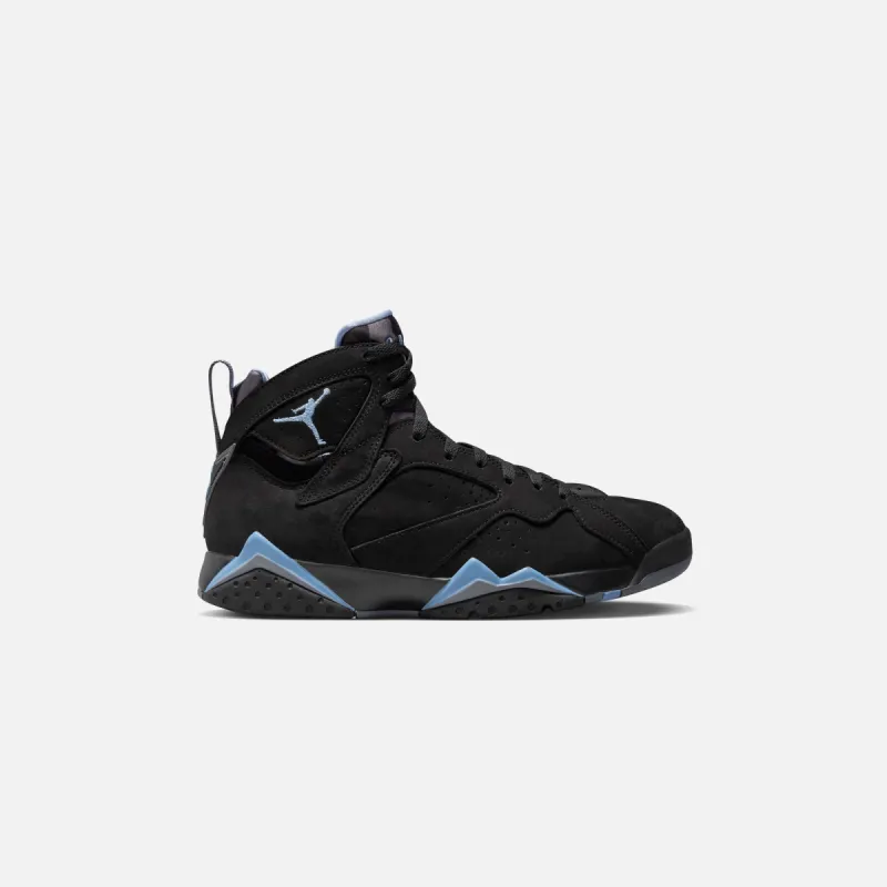 Nike Air Jordan 7 Retro - Black / Chambray / Light Graphite / White sold by Kith