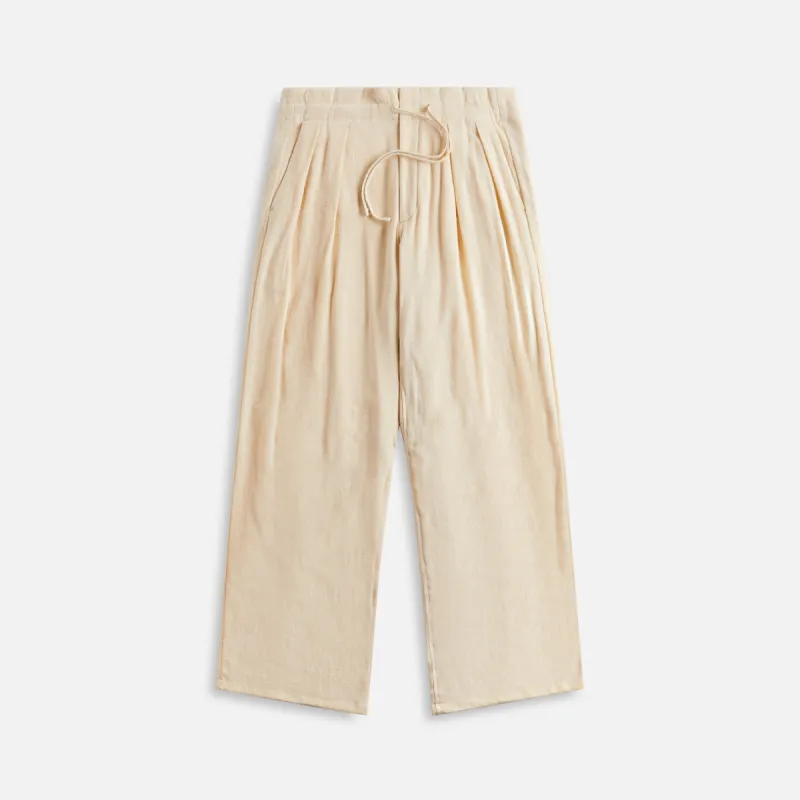 Monitaly Wide Drop Crotch Pants - Tropical Natural sold by Kith