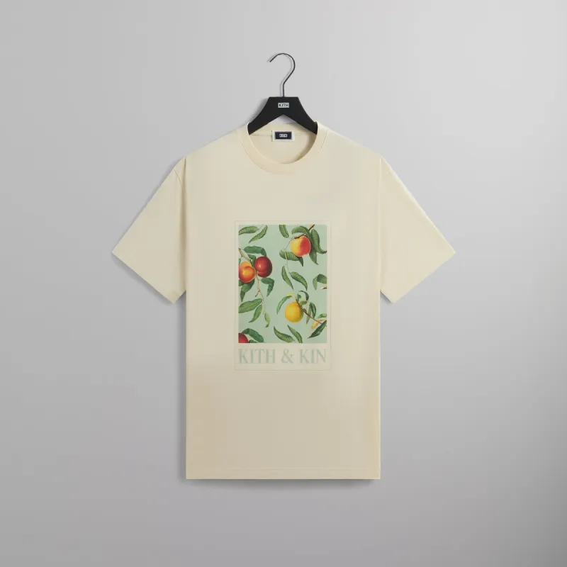 ★25SS★Kith Blossom Logo Tee Kith Blossom Logo Tee Stadium Men's - SS25 - US