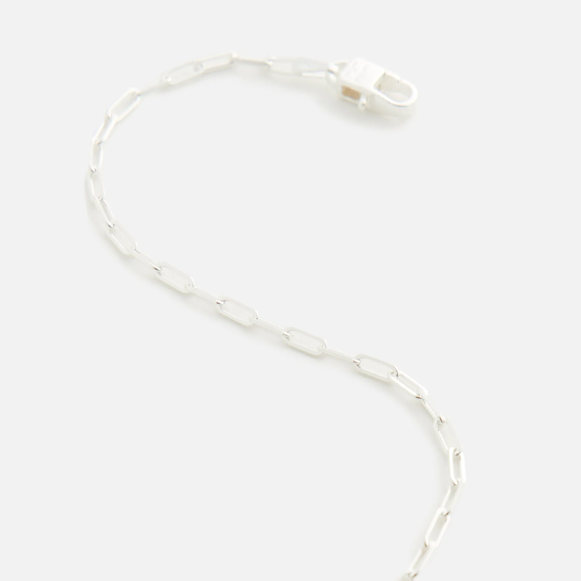 Hatton Labs Paper Clip Bracelet S - Silver sold by Kith product image thumbnail 2
