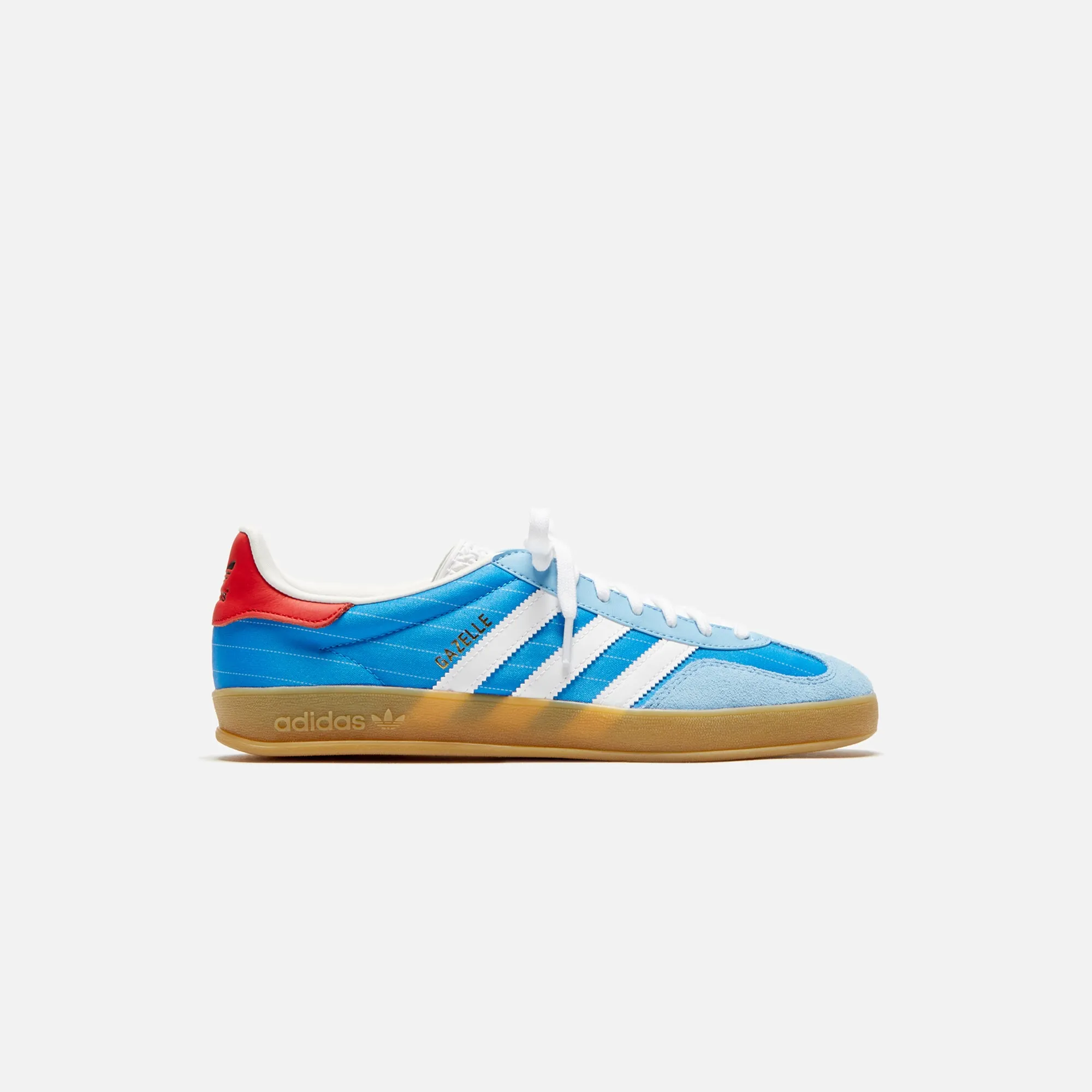 adidas Gazelle Indoor - Bright Blue / White / Gum 3 sold by Kith