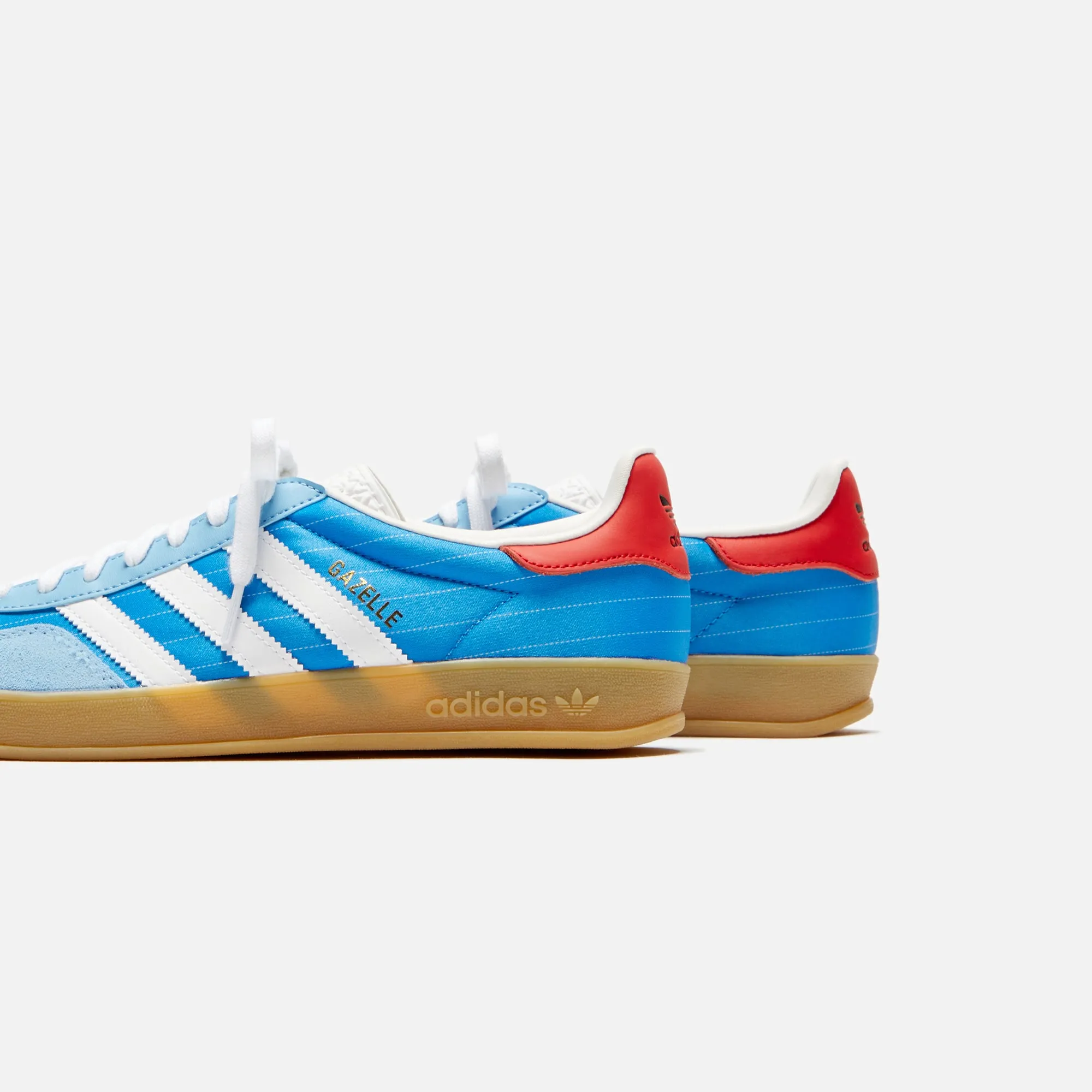 adidas Gazelle Indoor - Bright Blue / White / Gum 3 sold by Kith product image thumbnail 3