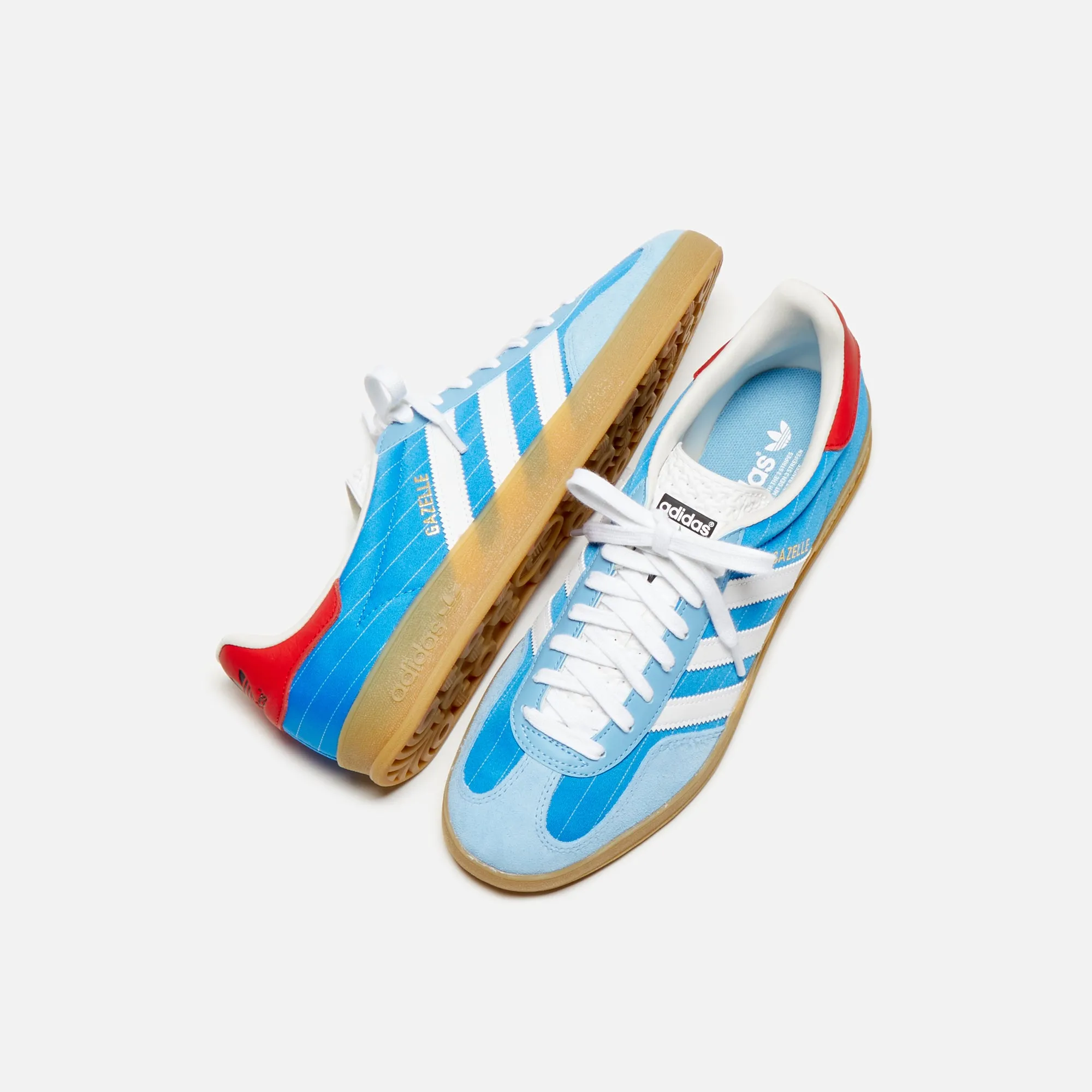 adidas Gazelle Indoor - Bright Blue / White / Gum 3 sold by Kith product image thumbnail 4