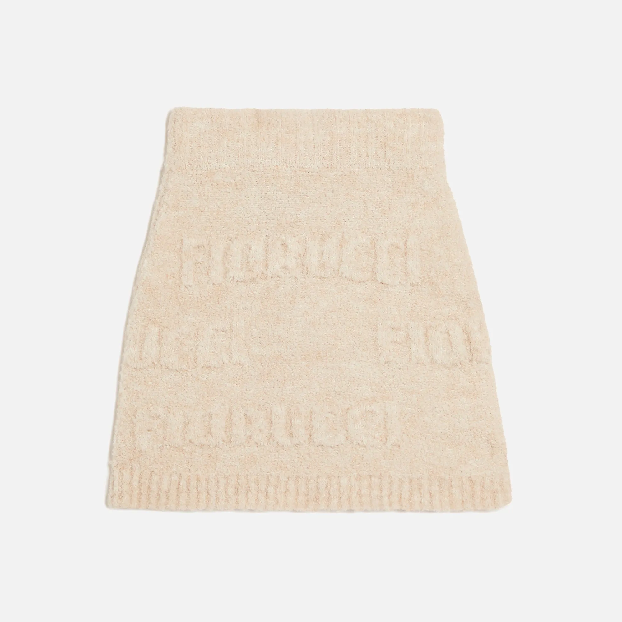 Fiorucci Modern Logo Skirt - Cream sold by Kith